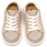 Παιδικά Sneakers Babywalker "Urban Beige" – Δίχρωμα Υφασμάτινα BS3091
