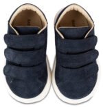 Δερμάτινα Sneakers Babywalker "Pure Classic Velcro" – Μπλε