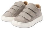 Δερμάτινα Sneakers Babywalker "Pure Classic Velcro" – Γκρι