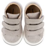Δερμάτινα Sneakers Babywalker "Pure Classic Velcro" – Γκρι - Image 3