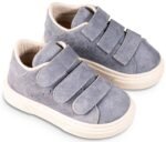 Δερμάτινα Sneakers Babywalker "Pure Classic Velcro" – Σιέλ