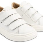 Δερμάτινα Sneakers Babywalker "Pure Classic Velcro" – Λευκό BW4254