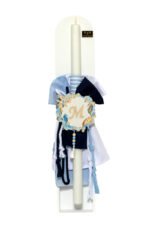 Σετ Βάπτισης Αγόρι “Θαλασσινό Όνομα” – Premium Σετ Κουμπάρου με Παγκάκι - Image 4